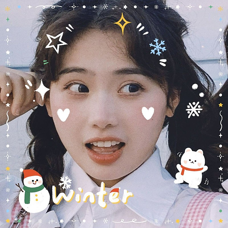 人物冬季晒照自拍模板