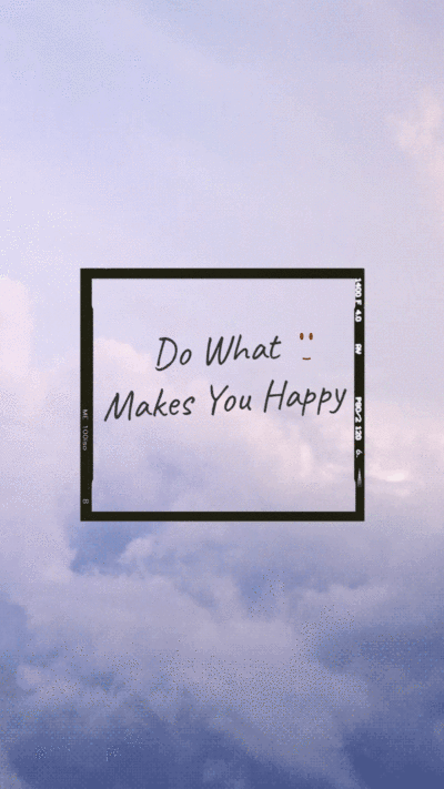 Animated instagram story template GIF