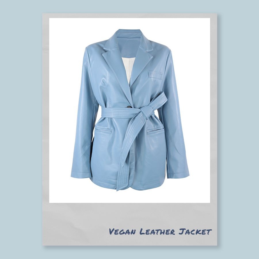 Women's Jacket Grey and Blue Polaroid Ecommerce Product Image 预览效果