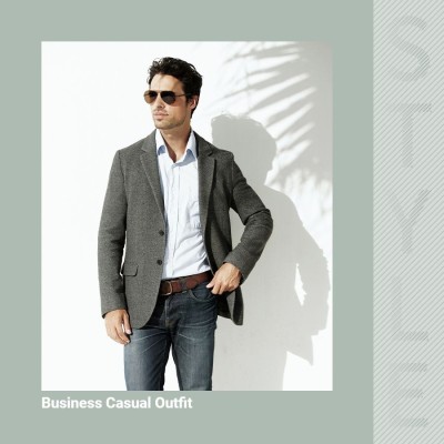 Male Clothing Bags Promotion Photo Simple Fashion Style Poster Instagram Post