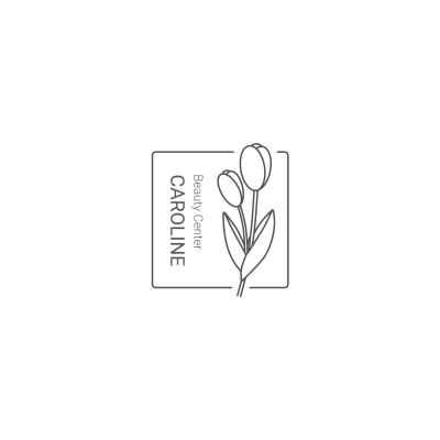 Square Element Beauty Salon Logo