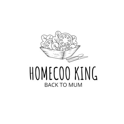 Private Kitchen Restaurant Homey Food Logo