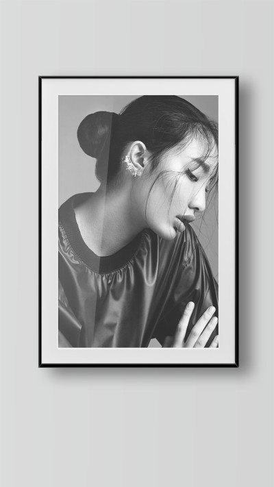 Woman Personal Photo Template Simple Fashion Style Poster Instagram Story