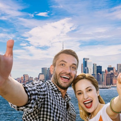 Fashion Couple Group Photo Display Instagram Post