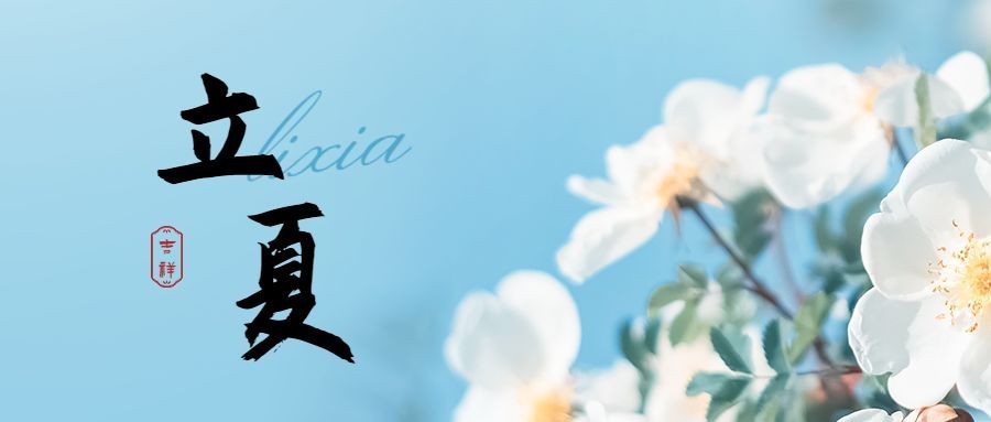 立夏节气祝福公众号首图预览效果