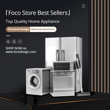 Home Electronic Appliances Product Promo Ecommerce Product Image