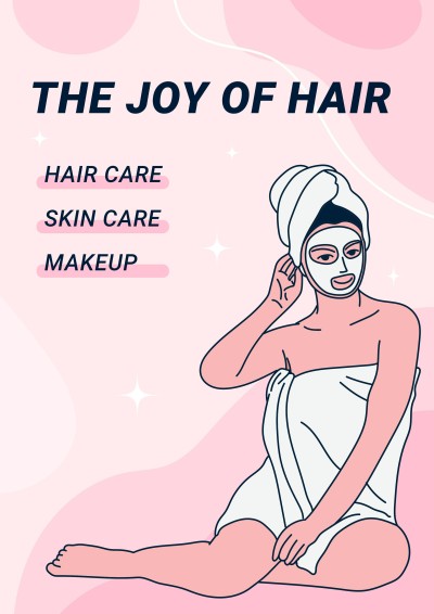 Hair and Beauty Salon Advertising Poster