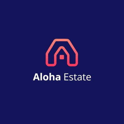 Gradual Change Color Real Estate Agency Company Logo