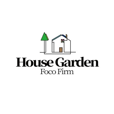 Hand Painted Style Geometry Element Real Estate Agency Company Business Logo