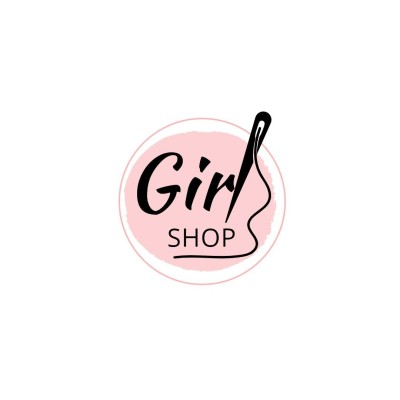 Hand Painted Style Needle Element Women's Fashion Clothing Brand Logo