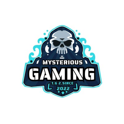 Cartoon Skull Element Gaming Studio Esports Channel Logo