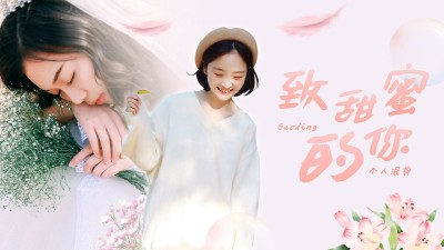 明星应援饭制混剪横版视频封面
