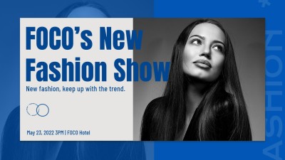 Simple Filter Element New Fashion Show Facebook Event Cover