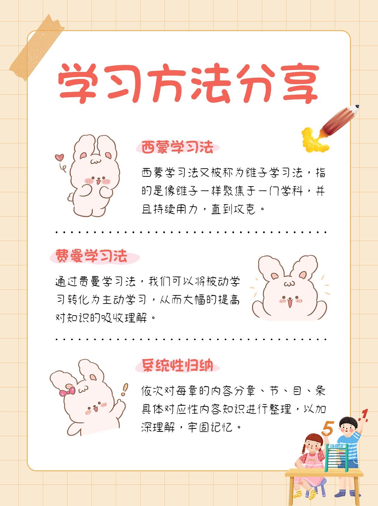 教育行业通用学习攻略小红书配图