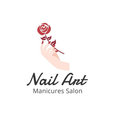 Nail Art Salon Manicures Beauty Services Brand Logo