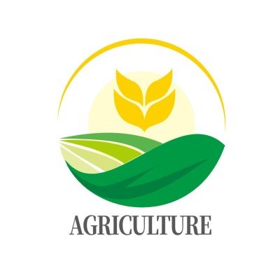 Wheat Ears Element Agriculture Farm Logo