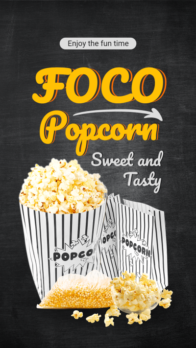 Popcorn Consumer Packaged Food Snacks Ecommerce Story