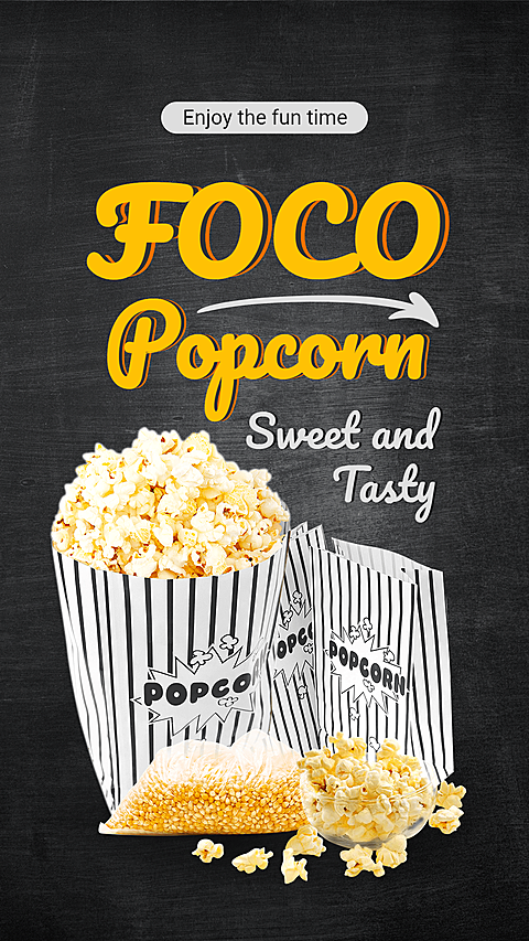 Popcorn Consumer Packaged Food Snacks Ecommerce Story