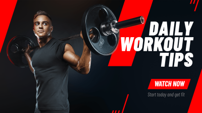 A video of fitness tips sharing Youtube thumbnail