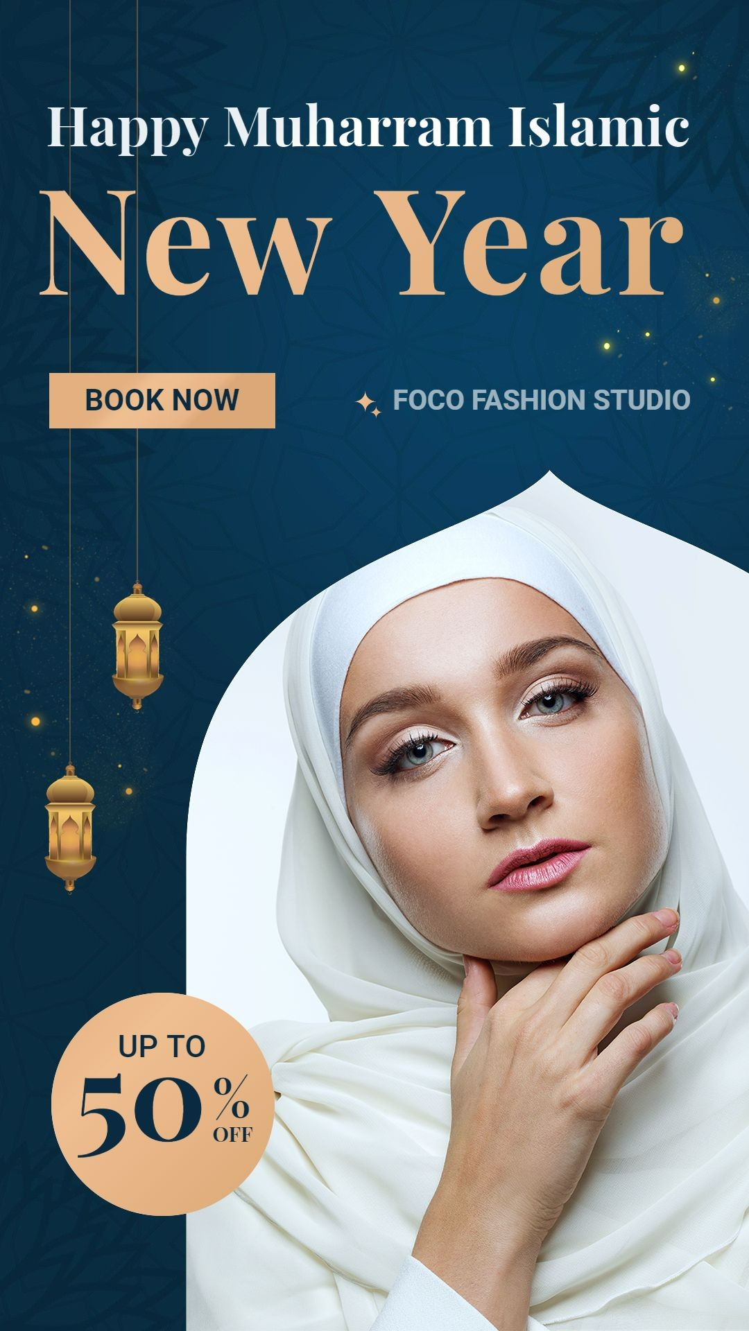 Muharram Islamic New Year Beauty SPA Studio Discount Promo Ecommerce Story