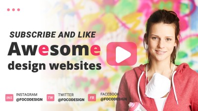 A video of top design websites introduction Youtube thumbnail