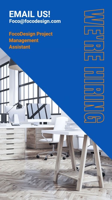 Business Job Recruitment Simple Style Vertical Poster LinkedIn Post
