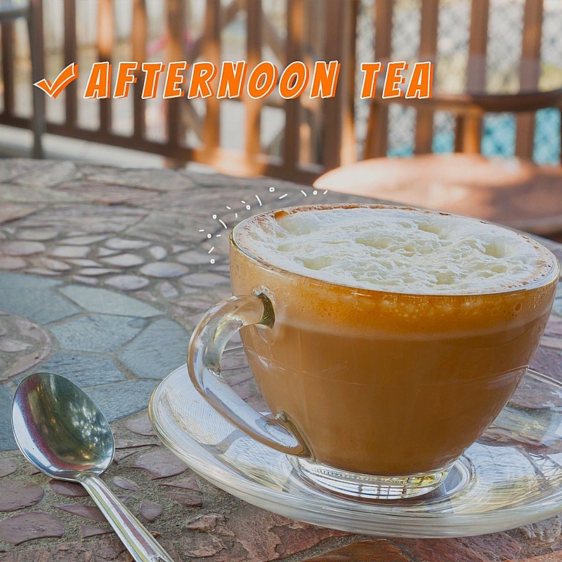 食物饮料词卡咖啡简约风plog模板