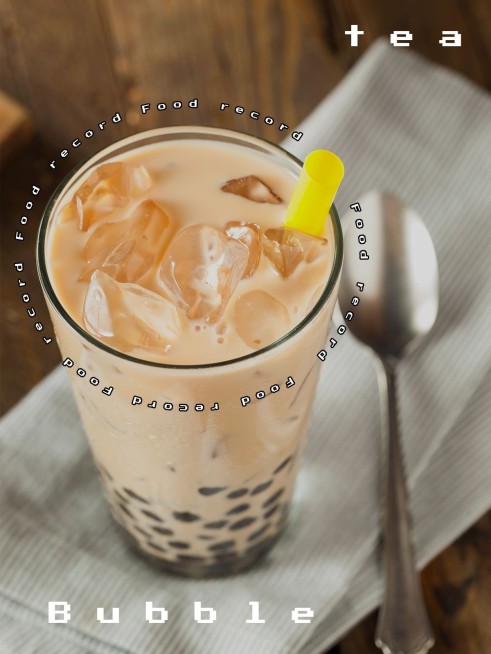 饮料词卡通用简约风plog模板预览效果