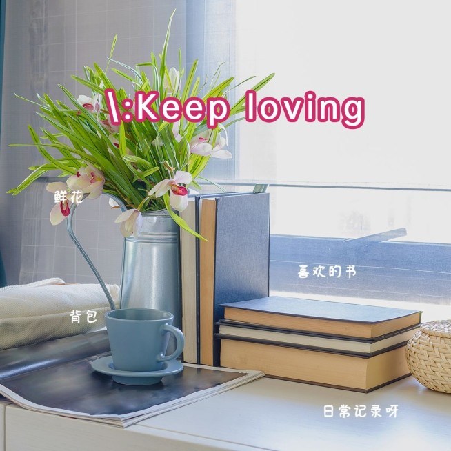 日常晒生活词卡通用简约风plog模板预览效果