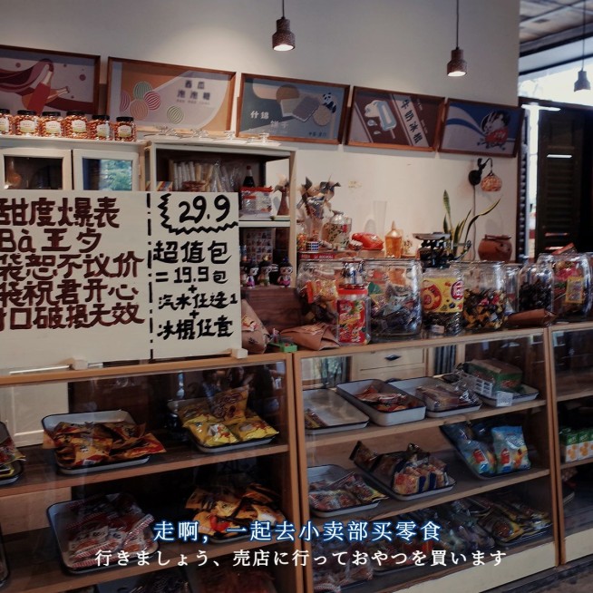 地点词卡电影复古风plog模板预览效果