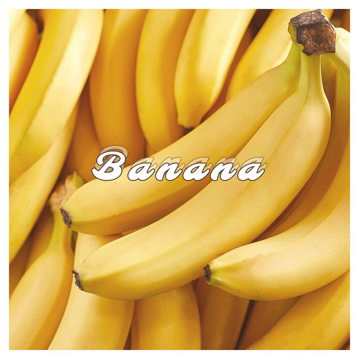 食物水果词卡香蕉简约风plog模板