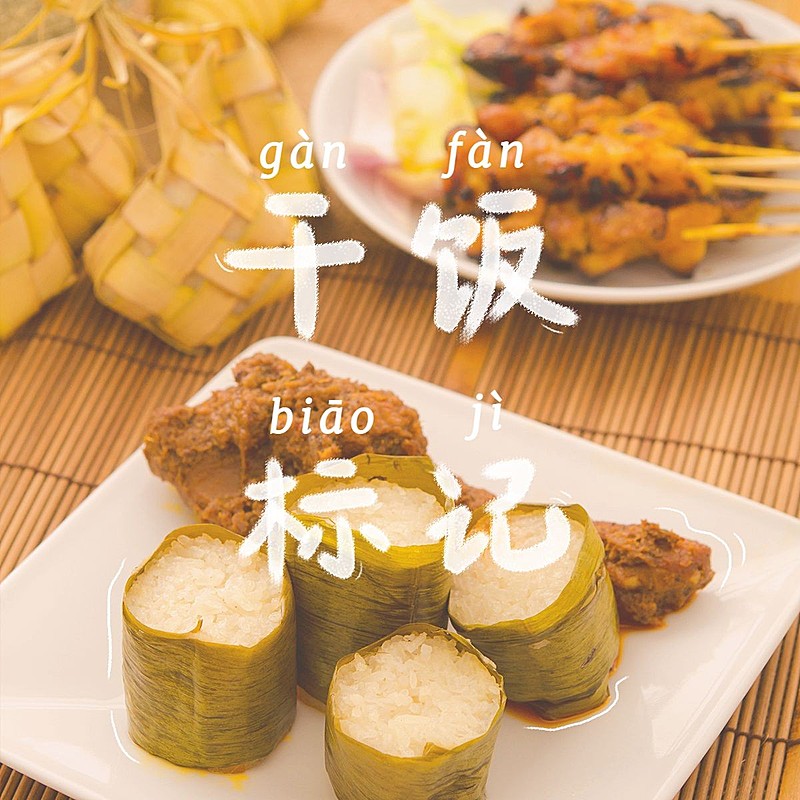 餐饮正餐美食词卡简约风plog模板