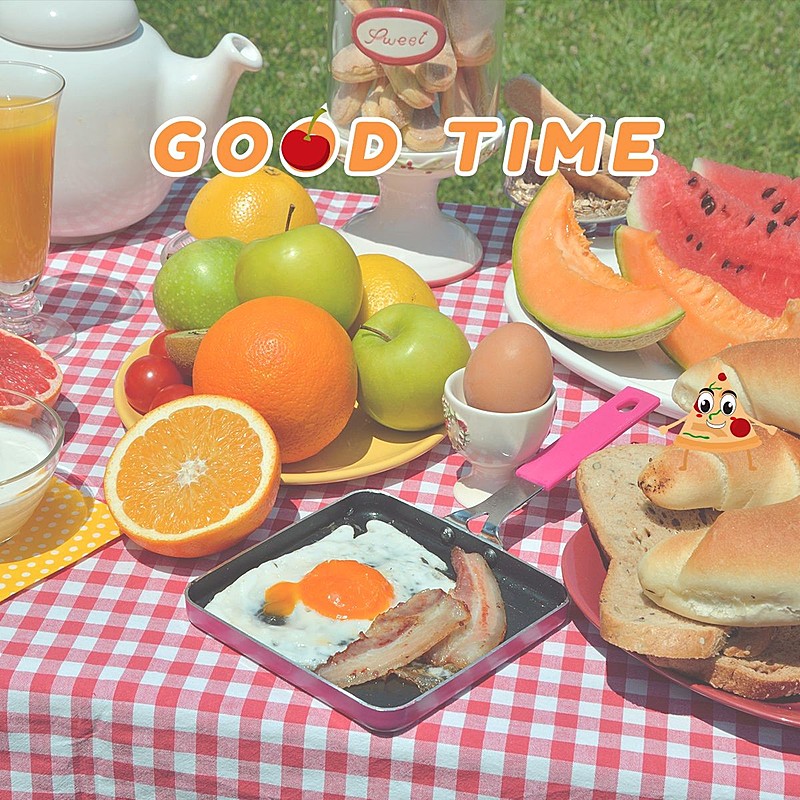 时间一天词卡清新风plog模板