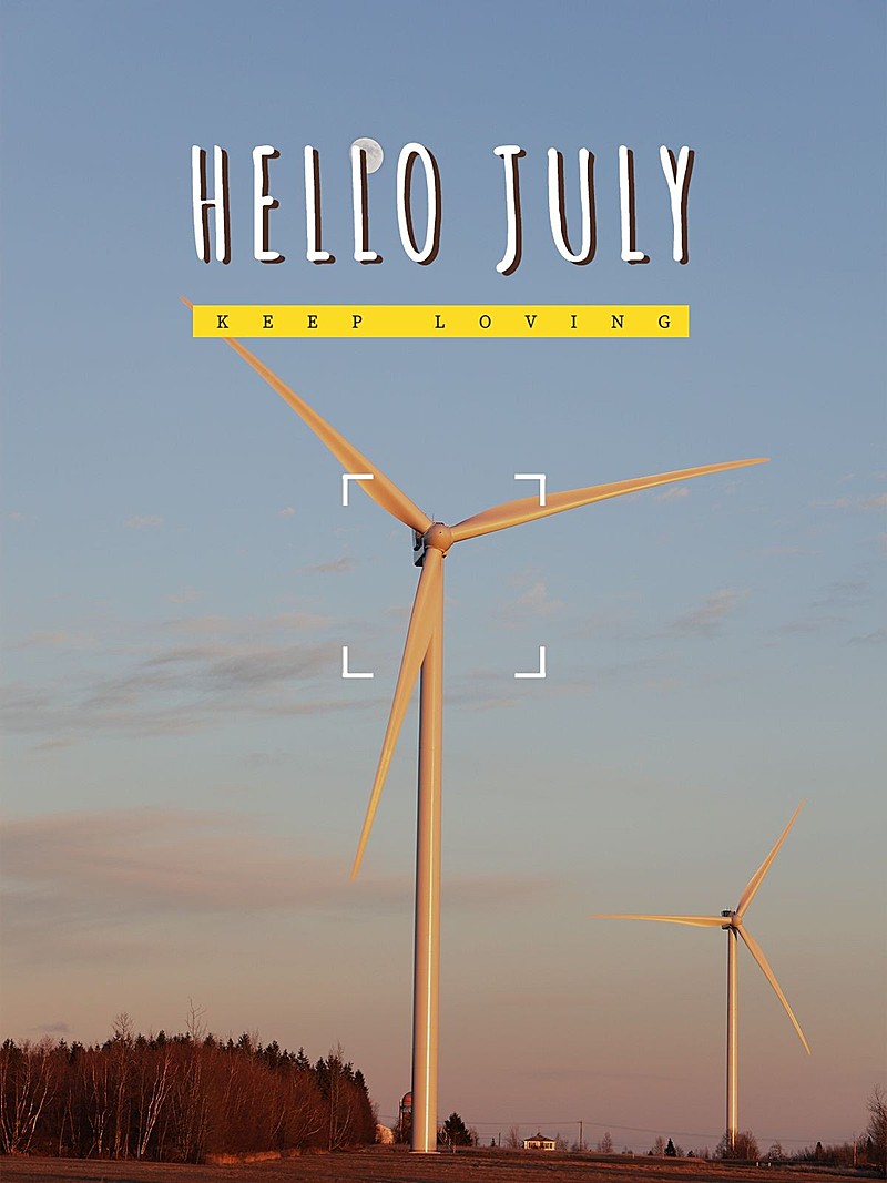 通用7月你好月初问候实景plog