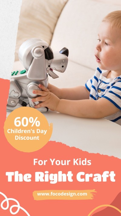 Brush Element Children's Day Toy Hobby Handcraft Discount Sale Promo Ecommerce Story