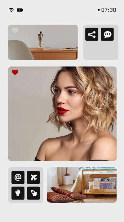 Fashion iPhone interface simulation Icons Element Life Moment Record Sharing instagram story