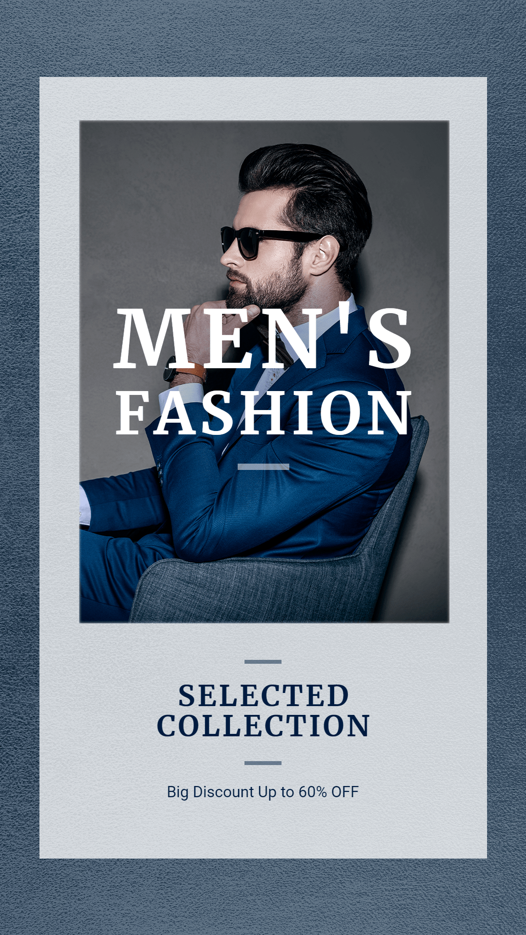 Men's Fashion Sale Promotion Ecommerce Story预览效果