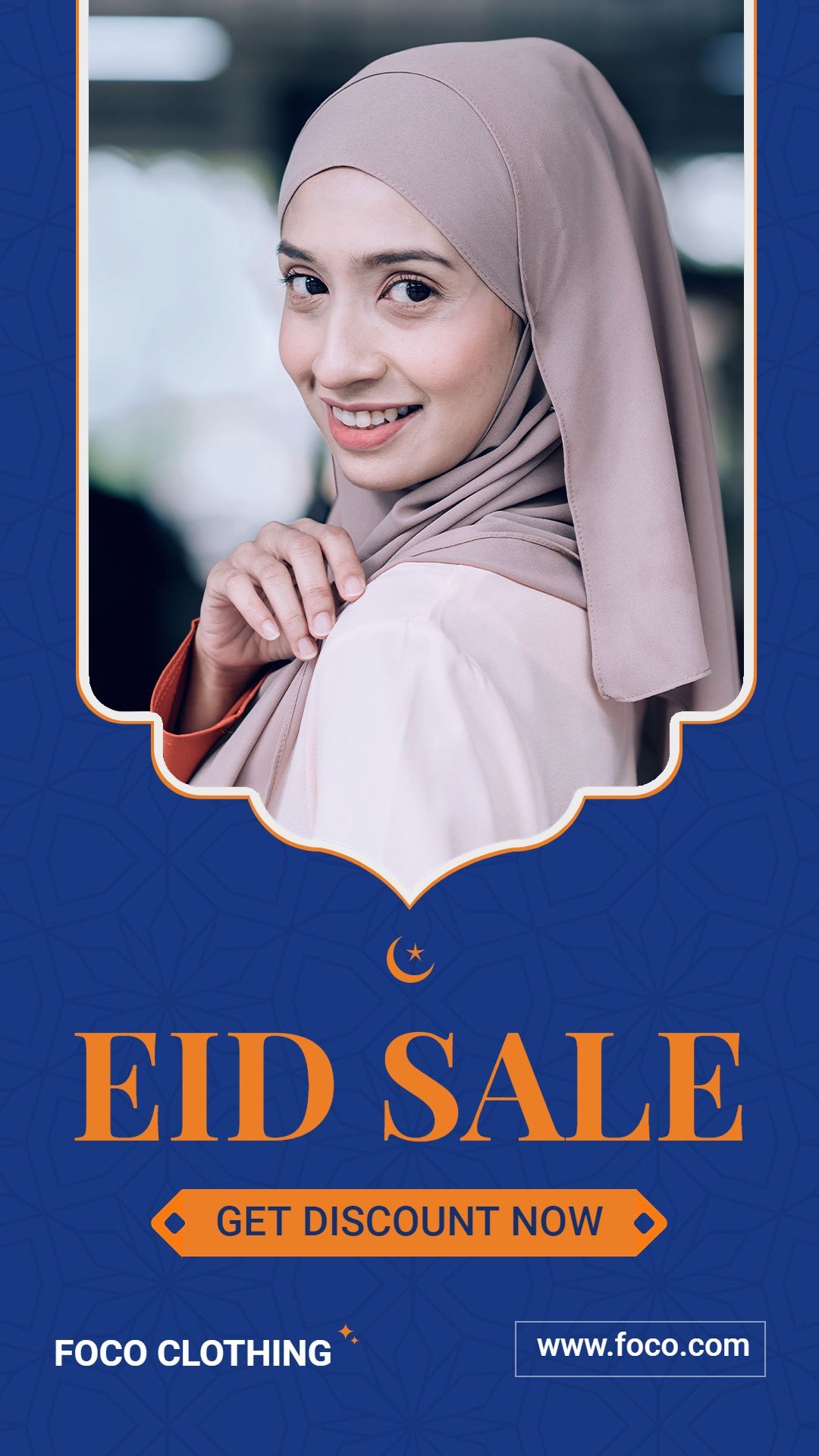 Eid al-Adha Muslim Women's Fashion Promotion Sale Ecommerce Story