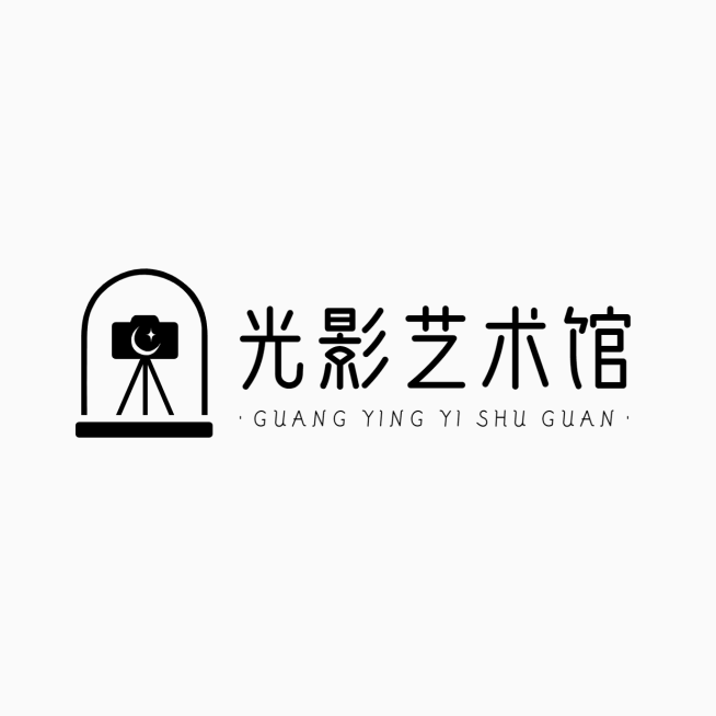 艺术馆艺术展摄影logo设计预览效果