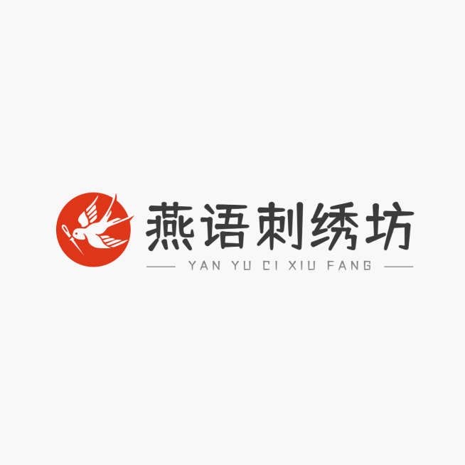刺绣手工坊logo设计预览效果