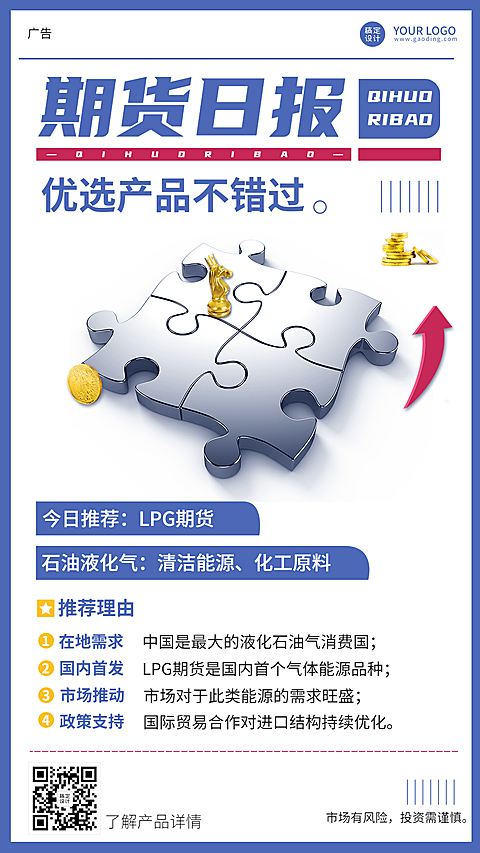 金融保险证券期货产品营销创意海报