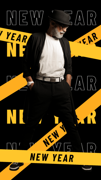 Creative Men's Wear New Year Arrival Ecommerce Story