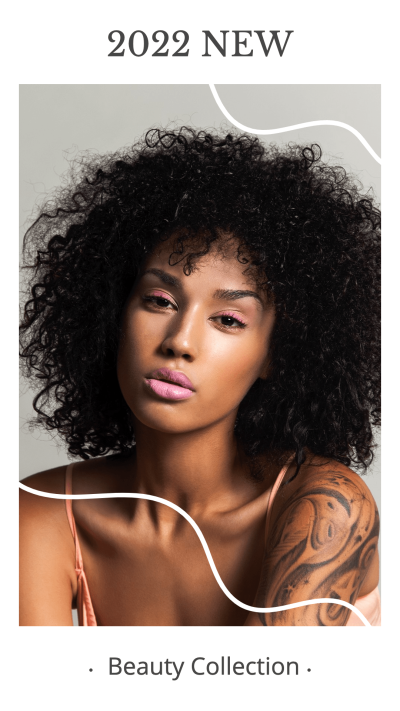 Fashion New Year Beauty Collection Ecommerce Story