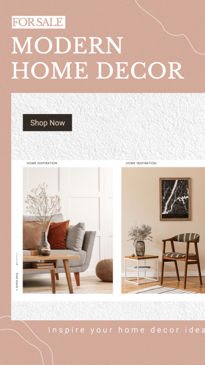 Home Decoration Sale Promo Discount