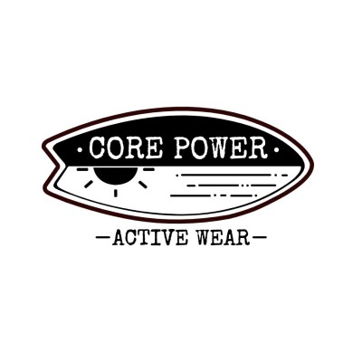 Active Sportswear Yoga Gym Fashion Logo