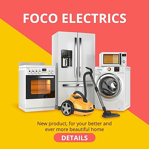 Color Contrast Background Home Electronics New Arrival Ecommerce Product Image