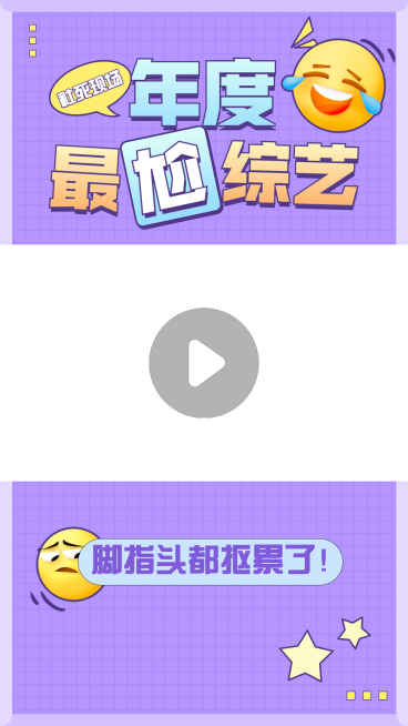明星综艺混剪竖版视频边框预览效果