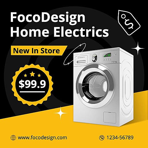Price Tag Home Electronics New Arrival Ecommerce Product Image