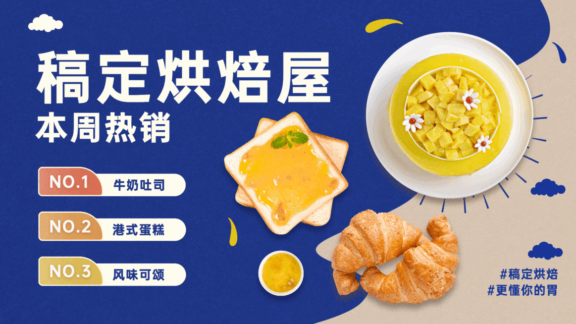 烘培热销榜单多品推荐横屏动图预览效果