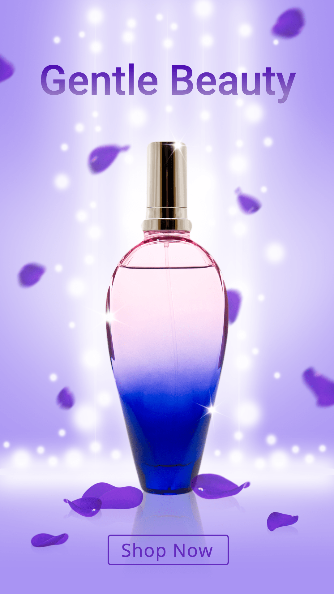 Petal Element Women’s Perfume Fragrance Sale Promotion Ecommerce Story预览效果